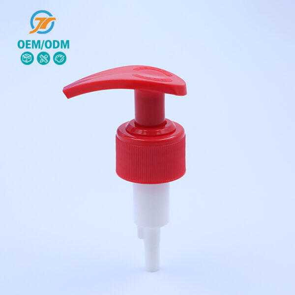 28-410 24-410 Red Leaf-shaped Hand Sanitizer Pump