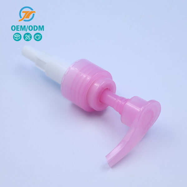 28-410 24-410 Peach-colored Hand Sanitizer Pump - Image 3