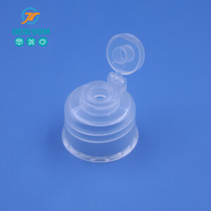28/410  Transparent plastic cap for bath products
