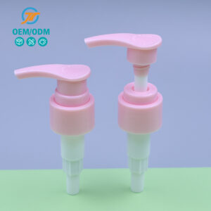 28/410  24/410    Pink lotion pump for kitchen dish - washing liquid