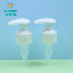24/410  28/410  Pearlescent white lotion pump for skin - care lotion