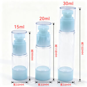15ml 20ml 30ml  Airless  bottle for travel-sized skincare