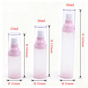 15ml 30ml 50ml  Vacuum bottle for body lotion
