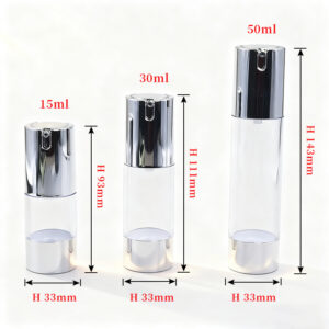 15ml 30ml 50ml   Vacuum bottle for toner