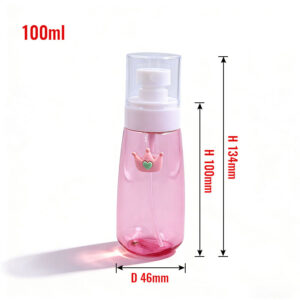 100ml Spray bottle for travel-sized toner refilling
