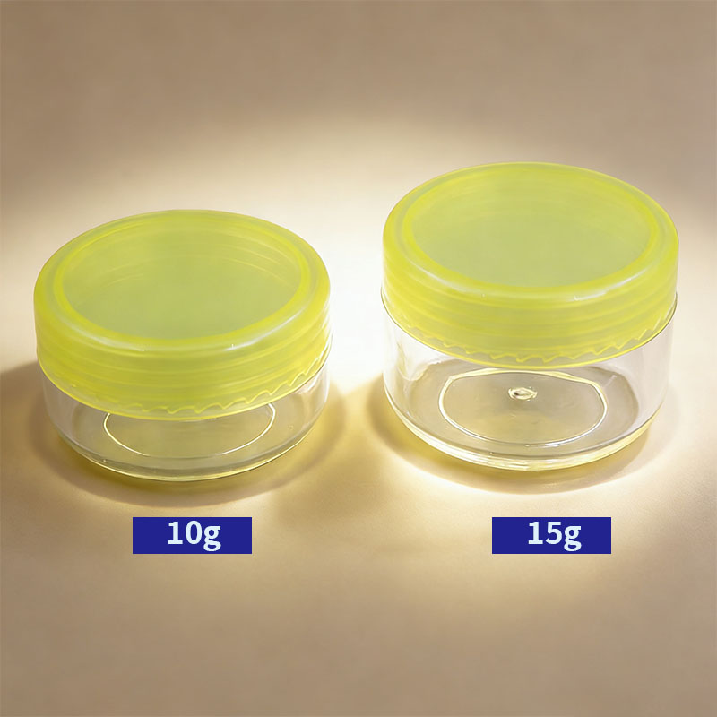 10g 15g Plastic Colorful jars for travel-sized cleansing balm refills - Image 2