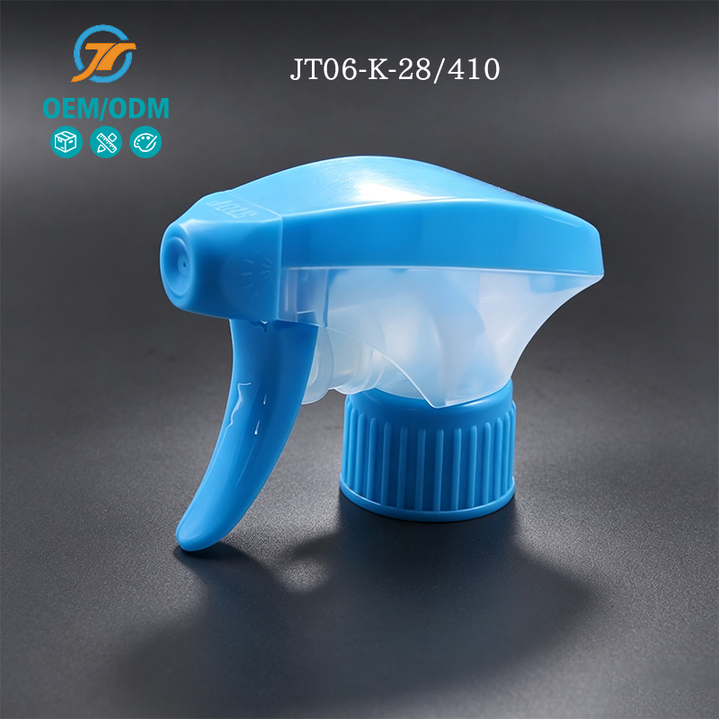 High Quality Blue Plastic Spray Nozzle for Bottles 28/410 Trigger Sprayer