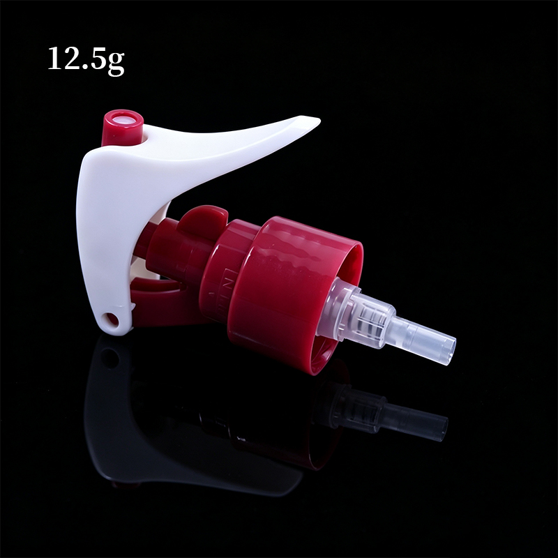 Plastic Red White Trigger Sprayer For Cleaning Bottles 24/410 Mini Trigger Sprayer - Image 2