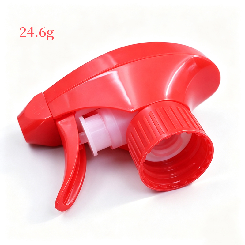 Plastic Trigger Sprayer with Red Housing for Cleaning Liquid Bottles 28/410 Trigger Sprayer - Image 2