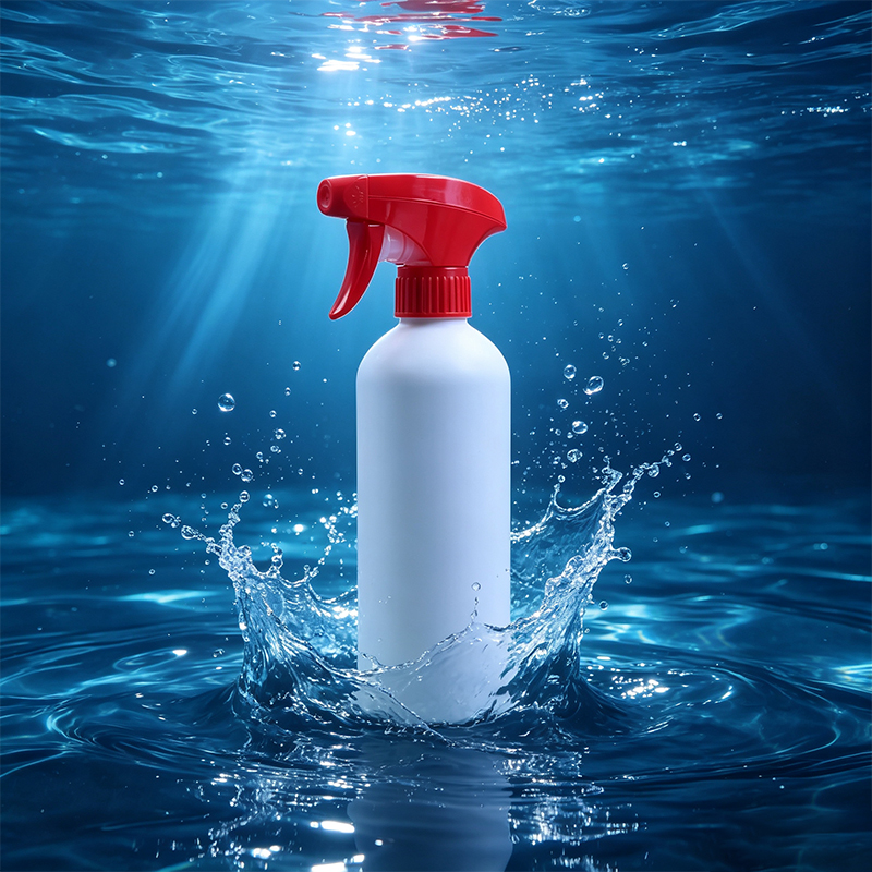 Plastic Trigger Sprayer with Red Housing for Cleaning Liquid Bottles 28/410 Trigger Sprayer - Image 3