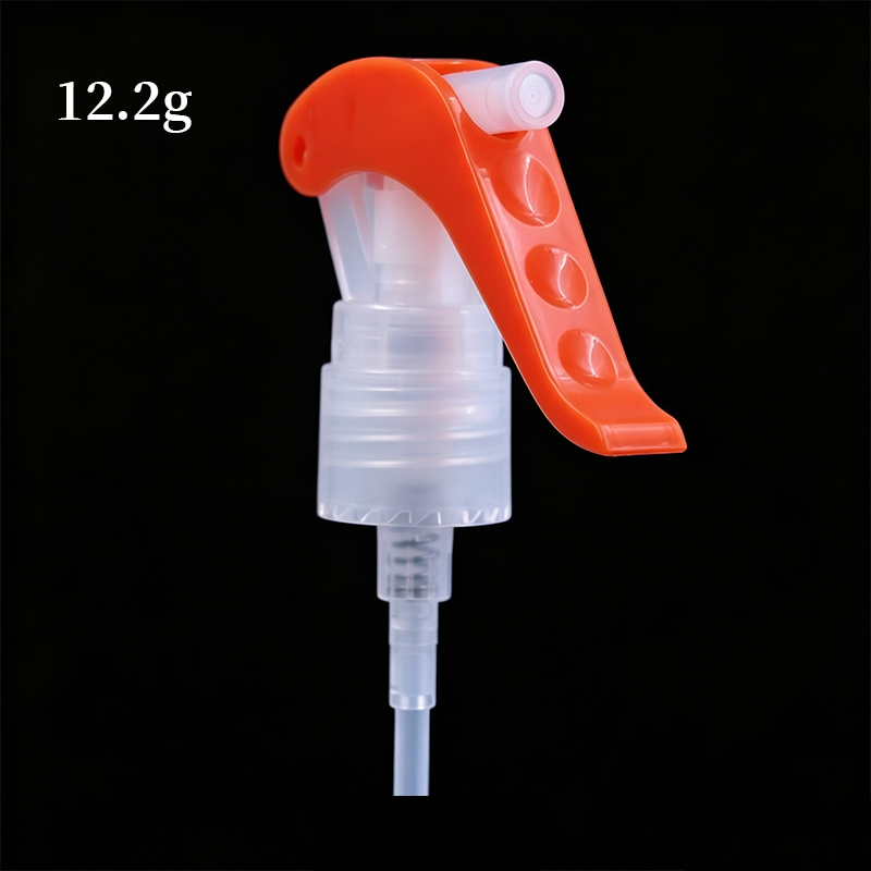 Orange Plastic Trigger Sprayer Nozzle for Household and Cleaning Use 20/410 Mini Trigger Sprayer - Image 2