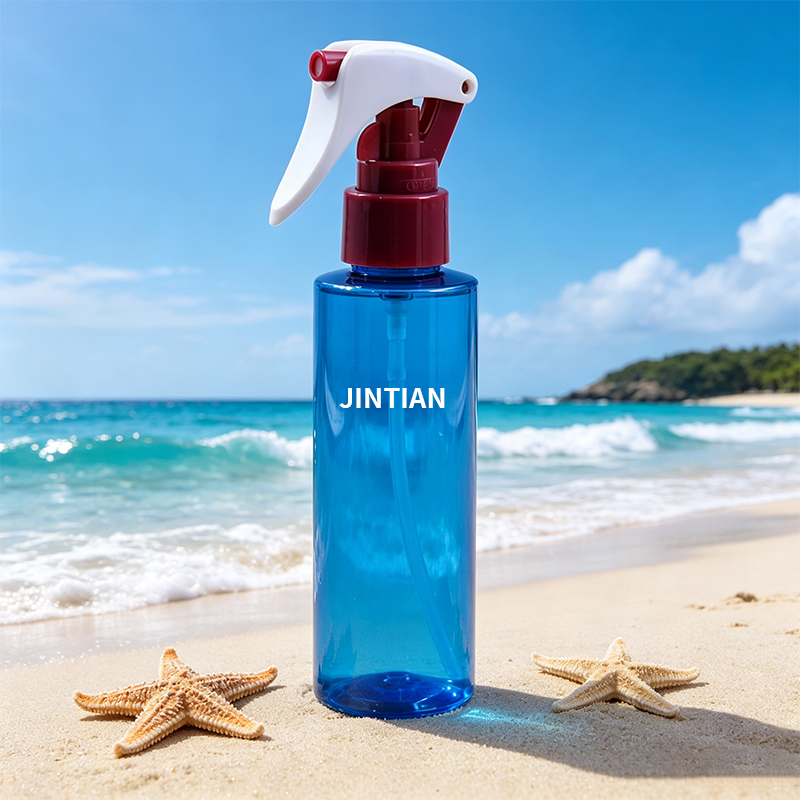 Plastic Red White Trigger Sprayer For Cleaning Bottles 24/410 Mini Trigger Sprayer - Image 3