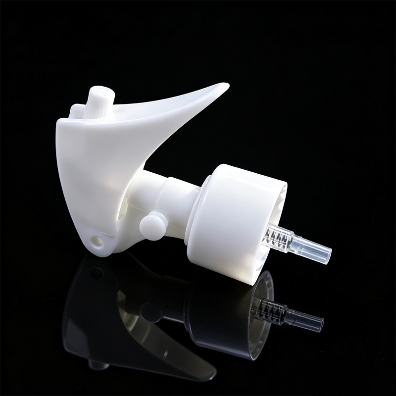 Pure White PP Material Fine Craft Mini Trigger Sprayer For Cosmetic Refill 28/410 Mini Trigger Sprayer - Image 2