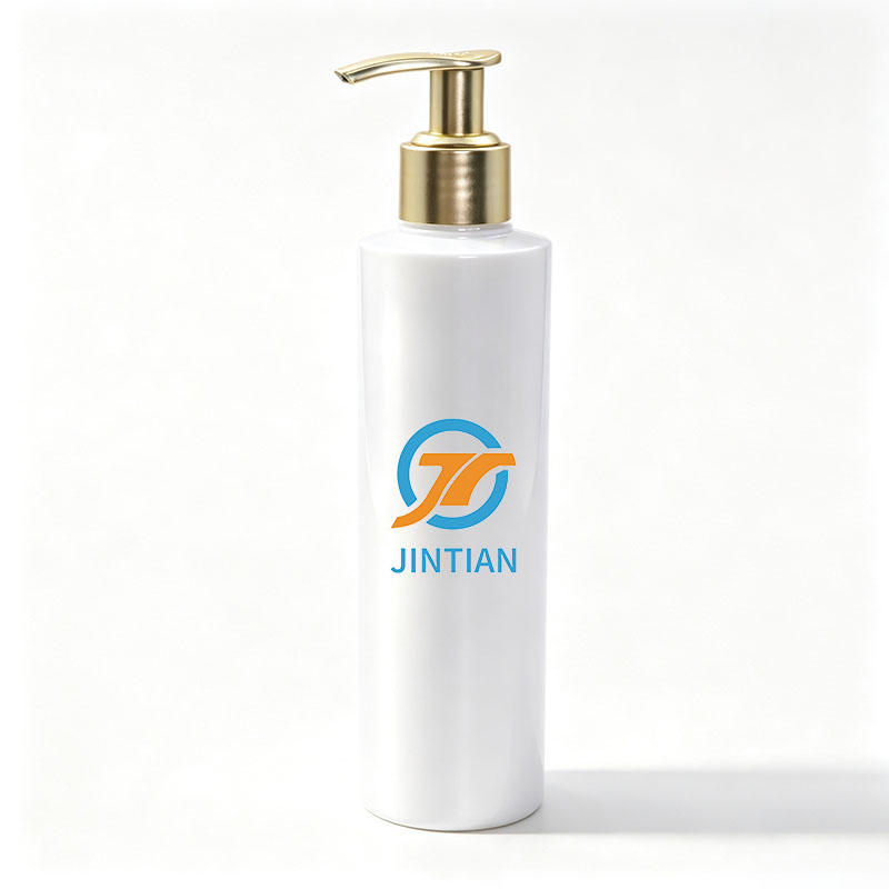 Gold Electrochemical Aluminum Lotion Pump Cosmetic Dispensing Press Pump Head 24/410 Left Right Lotion Pump - Image 3
