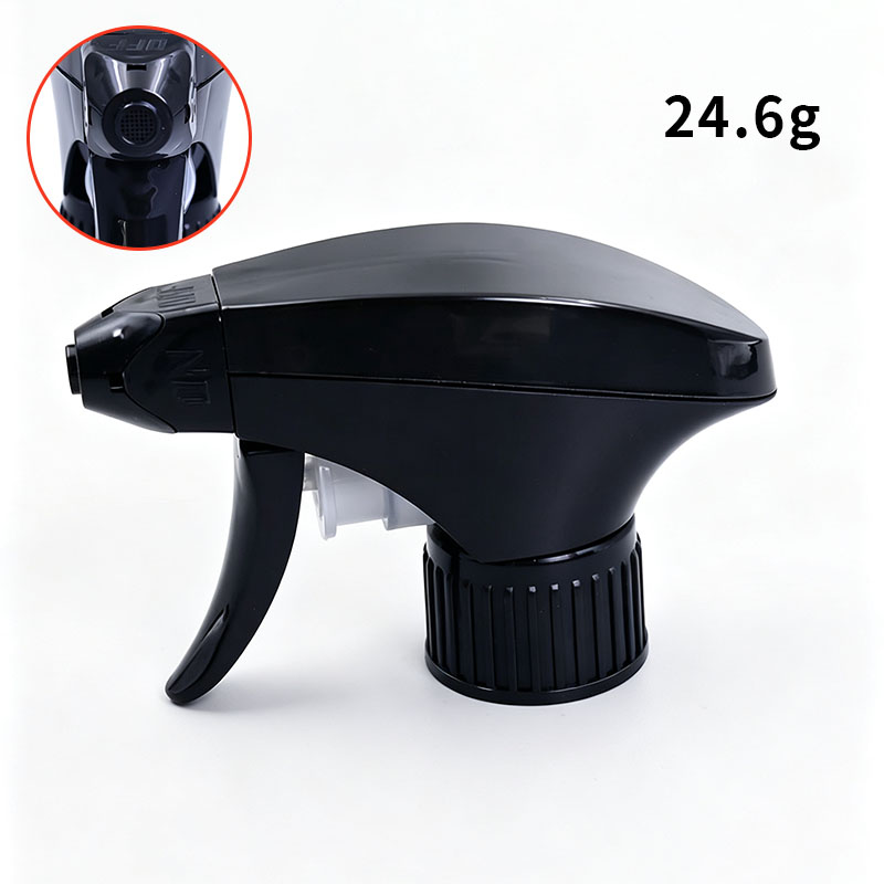 High Gloss Black Plastic Trigger Nozzle Thread Sealed Craft For Household Disinfectant Dispensing 28/410 Trigger Sprayer - Image 2