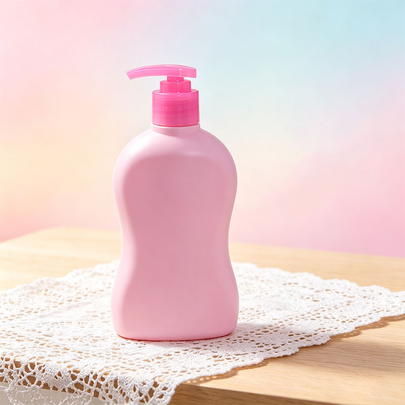 Pink Plastic Well Made Dispenser Pump For Shampoo Shower Gel Bottles 28/410 Up Down Lotion Pump - Image 3