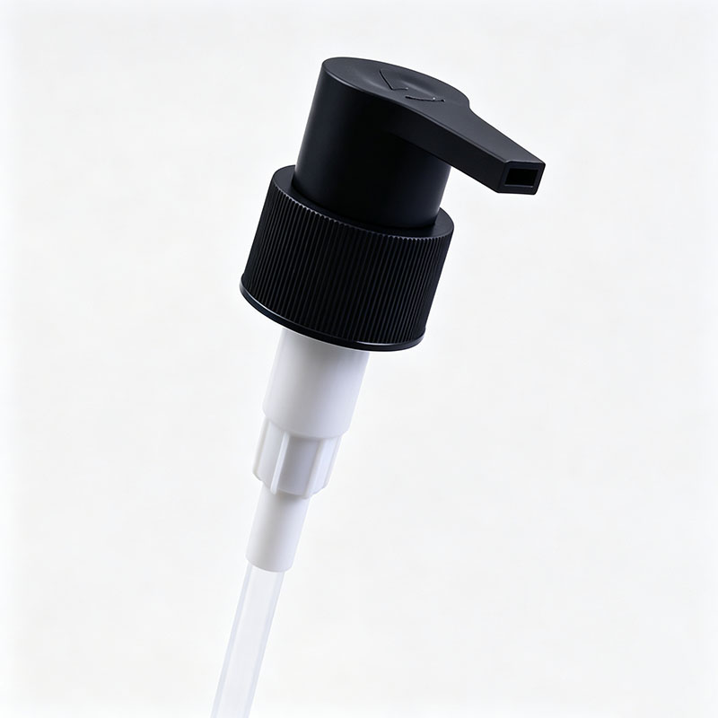 Black PP Plastic Threaded Pump Precise Injection Molding For Skin Lotion Dispensing 28/410 Up Down Lotion Pump - Image 3