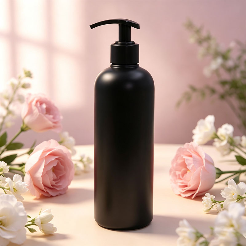 Glossy Black PP Plastic Lotion Pump Smooth Injection Molding For Wash Care Dispensing 28/410 Left Right Lotion Pump - Image 3