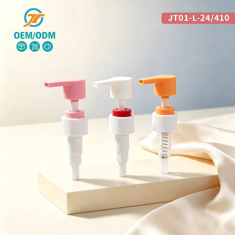 Plastic Colorful External Spring Lotion Pump Press Dispenser For Cosmetic And Washing Products 24/410 Up Down Lotion Pump