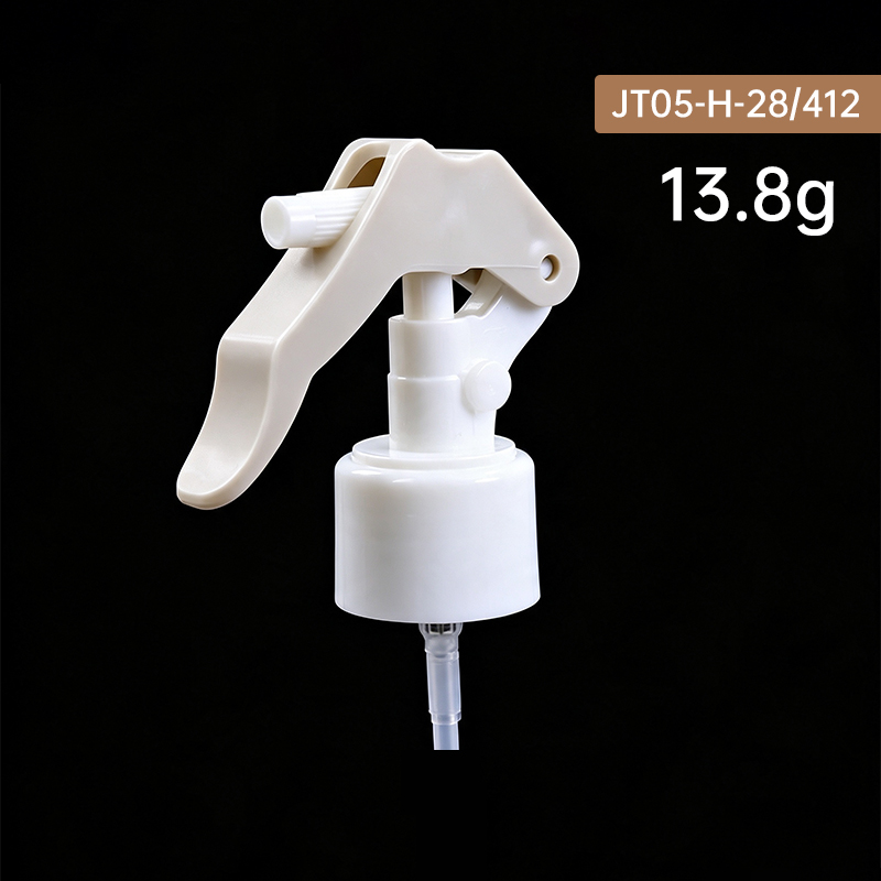Off White PP Plastic Trigger Spray Pump Fine Mist Press Nozzle Household Cleaning Sprayer Accessories 28/412 Mini Trigger Sprayer