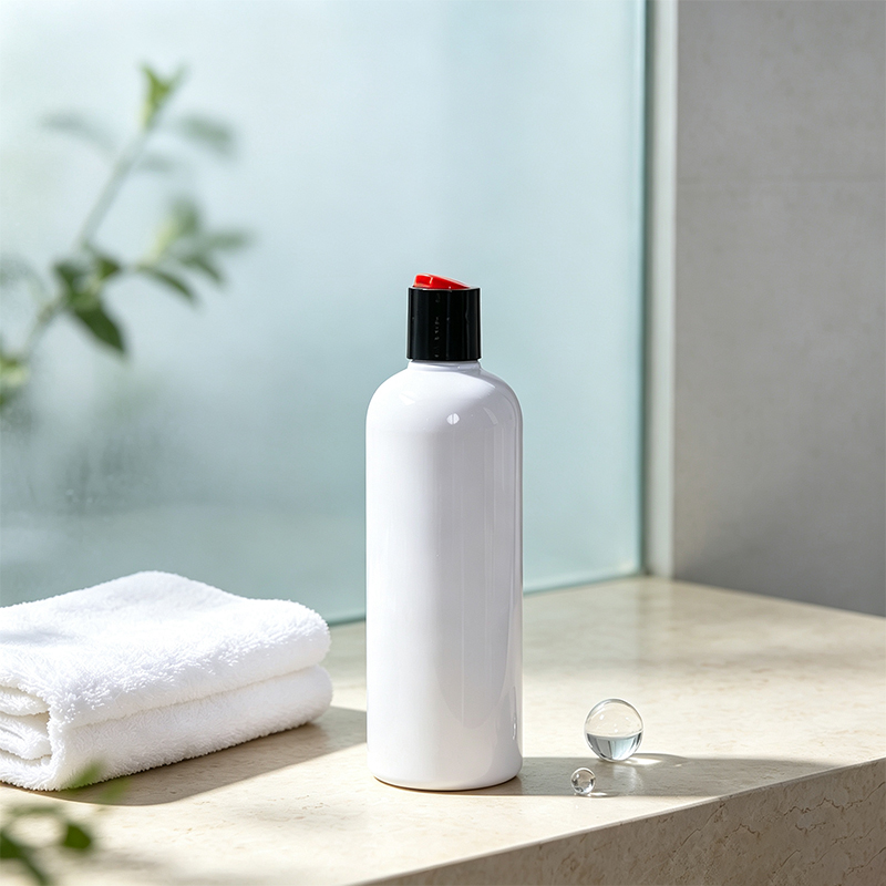 Black Outer Red Inner Plastic Flip Cap Exquisite Craft Cosmetic Bottle Dustproof Screw Cap For Wash Care Bottle Sealing Replacement 28/410 Plastic Cap - Image 3