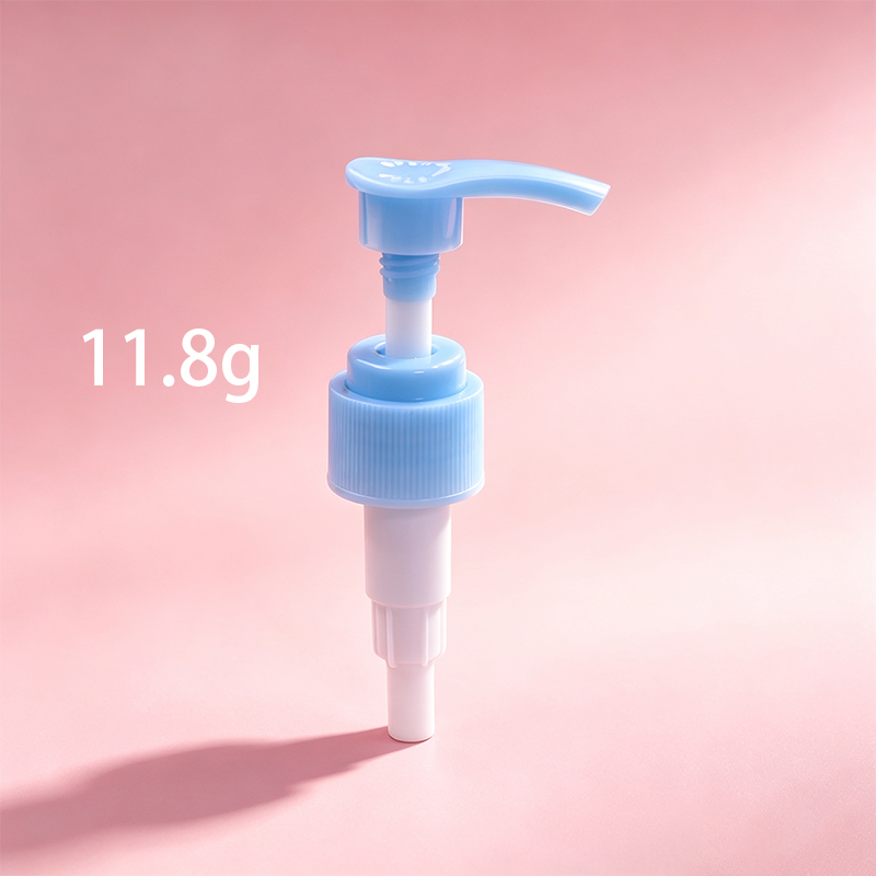 Blue White Color Fine Workmanship Plastic Lotion Pump Cosmetic Dispenser For Personal Care Bottles 24/410 Up Down Lotion Pump - Image 2