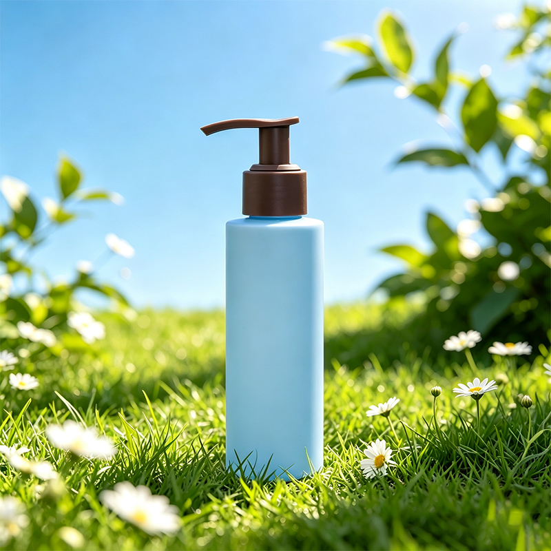 Dark Brown PP Plastic Press Pump Premium Craft Thread Pump For Skincare Lotion Cosmetic Refill Replacement Application 24/410 Left Right Lotion Pump - Image 3